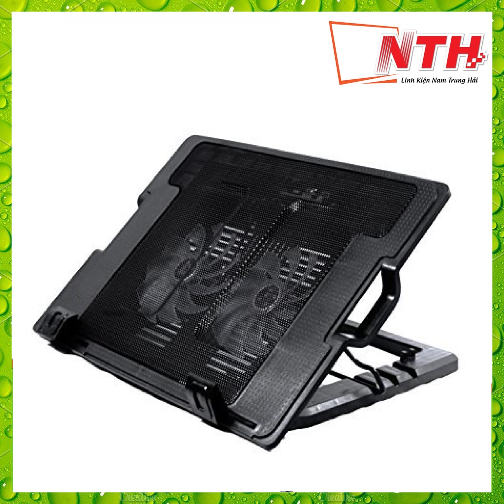 Đế tản nhiệt Laptop N182 (2FAN)