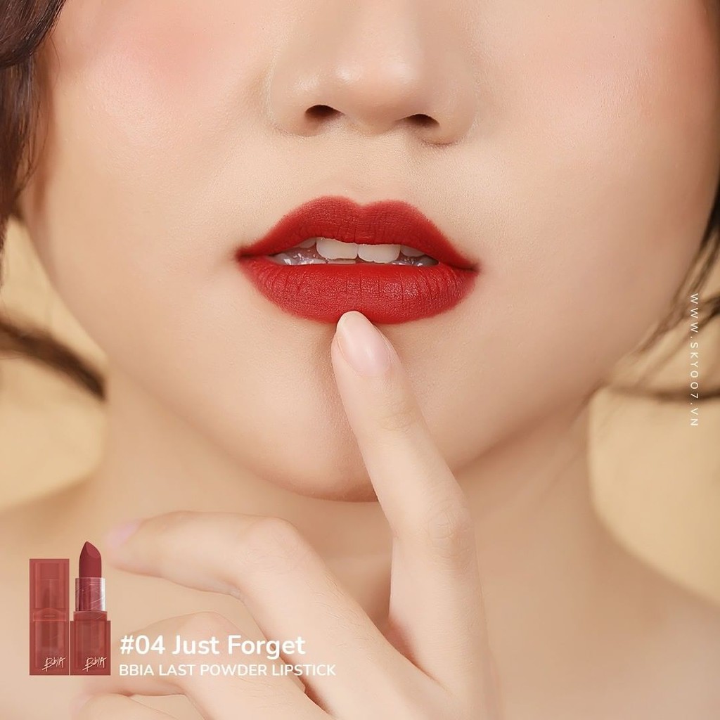 Son lì Bbia Last Powder Lipstick - 04 Just Forget 3.5g - Bbia Official Store | BigBuy360 - bigbuy360.vn