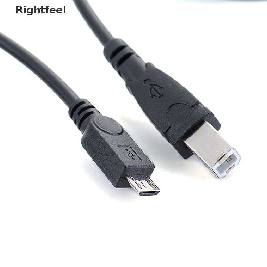 Dây Cáp OTG 3.2ft Chuyển Đổi Từ Đầu Cắm Micro USB Sang Cổng Cắm USB Type B Cho Máy In Điện Thoại / Máy Tính Bảng