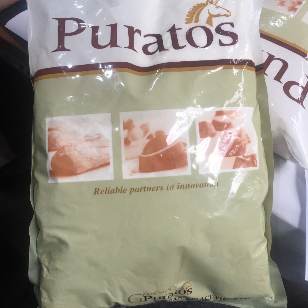 Bột trộn sẵn bánh bông lan Puratos 1Kg