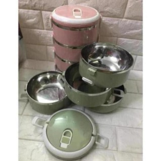 Cặp lồng cơm - Cà mên 4 tầng lúa mạch(4 TẦNG - LÚA MẠCH)