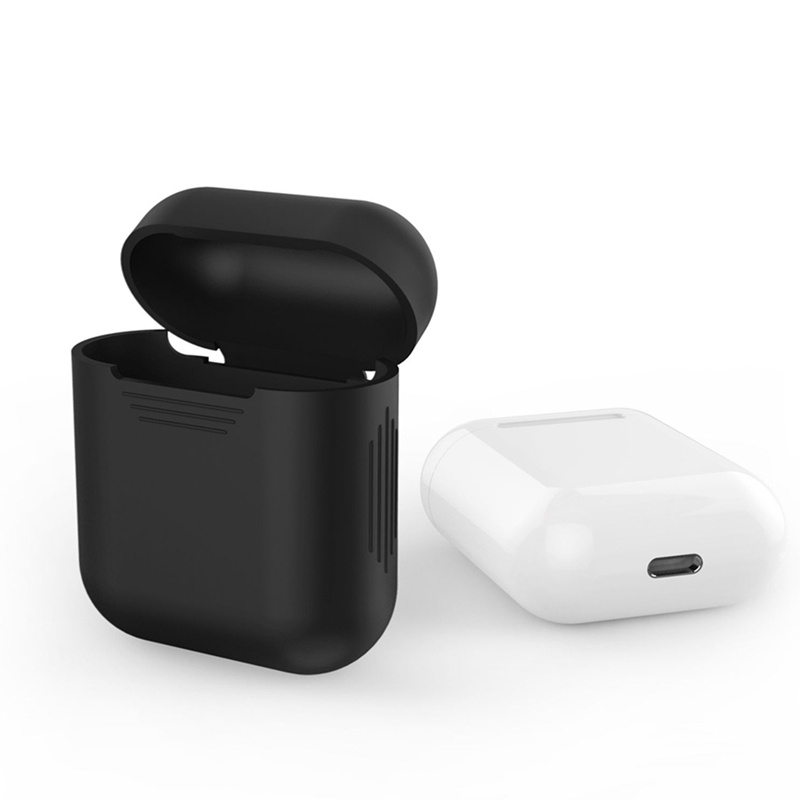 Vỏ Bảo Vệ Hộp Sạc Tai Nghe Không Dây Bluetooth Bằng Silicon Cho 1 2