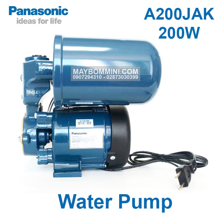 ⚡Hàng Chính Hãng⚡ Máy bơm nước tăng áp Panasonic A-200JAK 200W