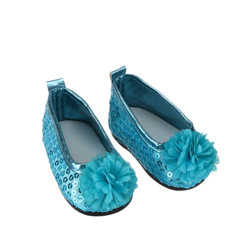 LAYOR1 Giày Boot Đính Cườm Cho Búp Bê 18 inches Mới