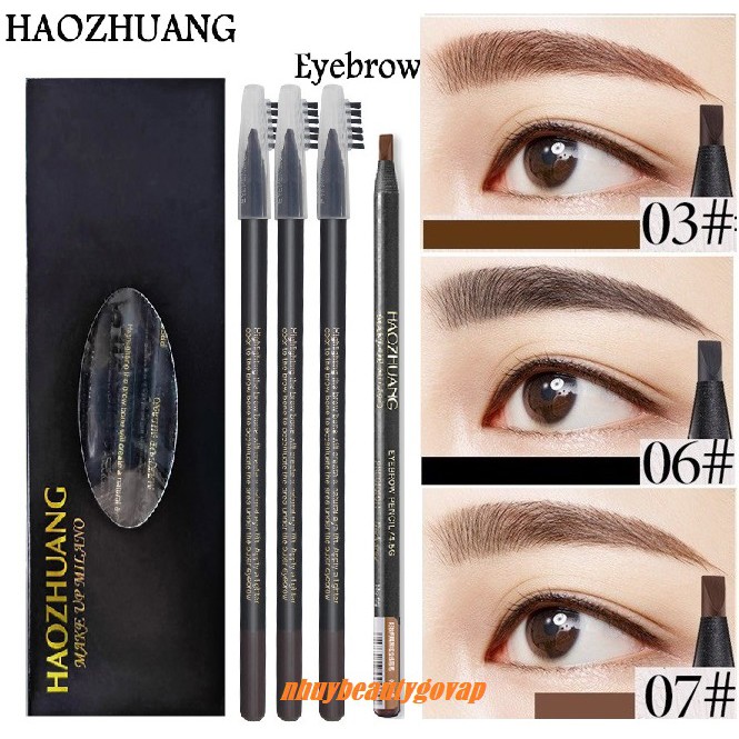 Chì Xé Kẻ Mày Haozhuang Eyebrow Pencil | BigBuy360 - bigbuy360.vn