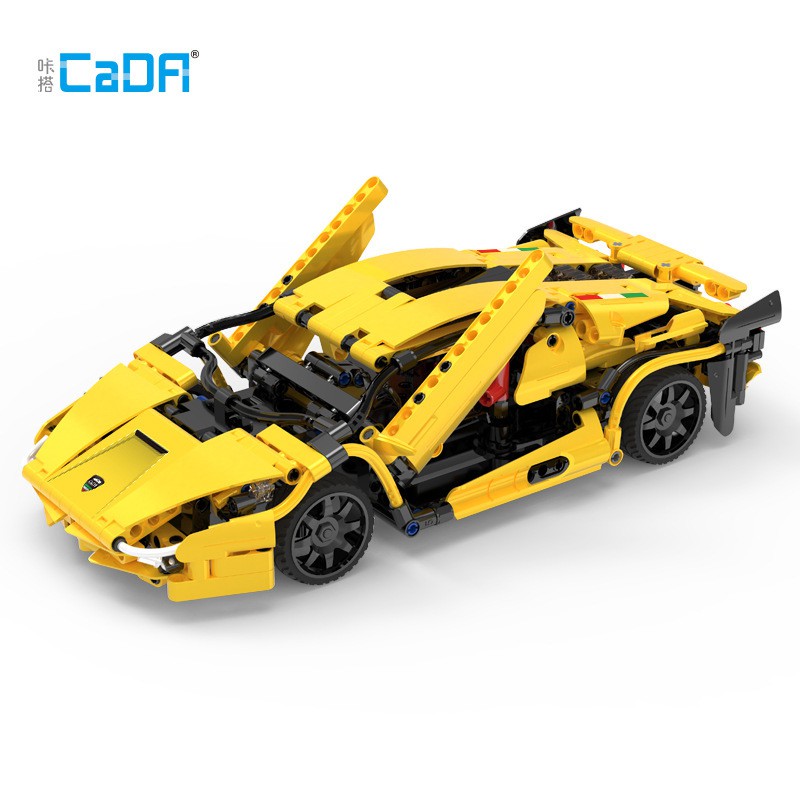 Đồ Chơi Lắp Ráp Kiểu LEGO Siêu Xe Điều Khiển Từ Xa LAMBORGHINI CaDA Model C51055 Với 456 Mảnh Ghép - 2 Chế Độ Điều Khiển