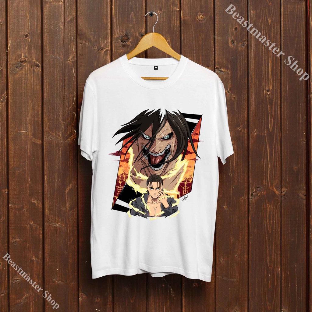 😍Áo Phông Eren Yeager - Áo Phông Attack on Titan - Eren Yeager T-Shirt cá tính - EY-041