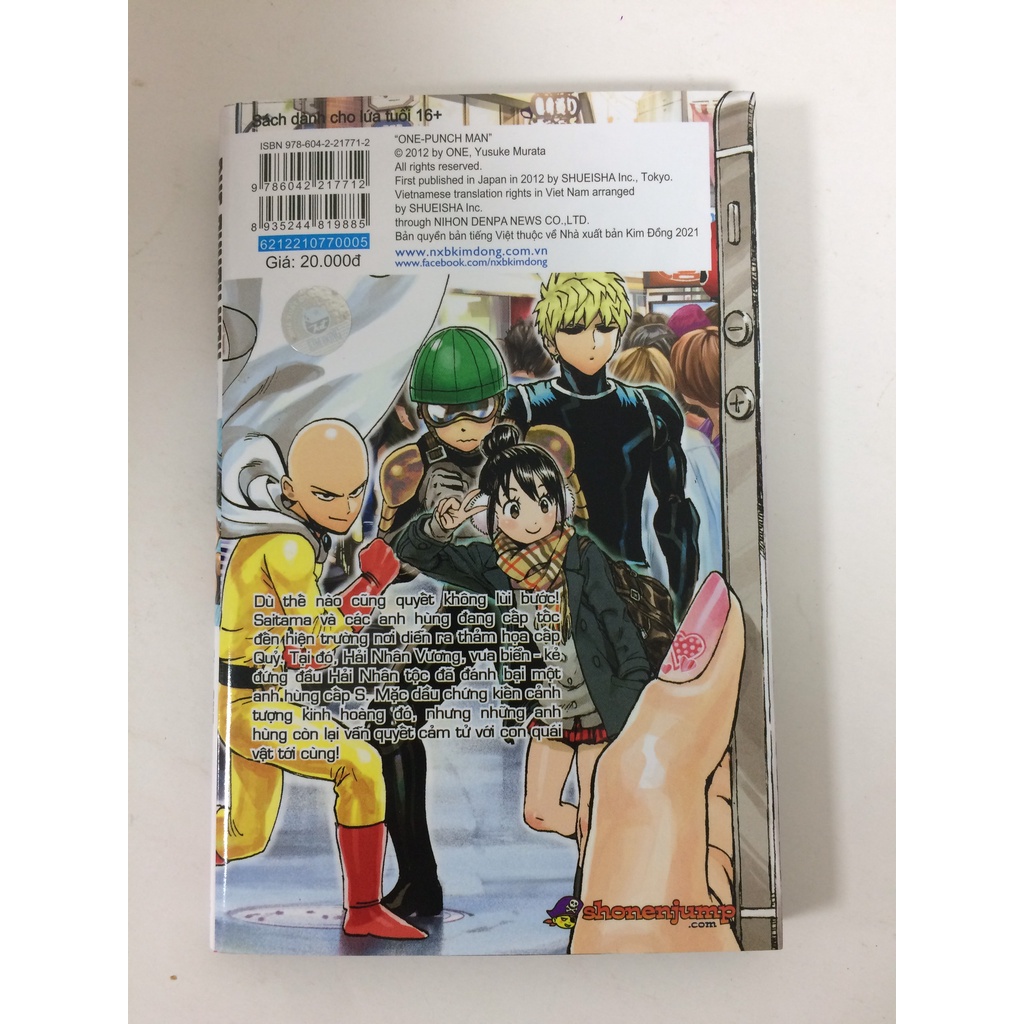 Sách - One punch man - Tập 5
