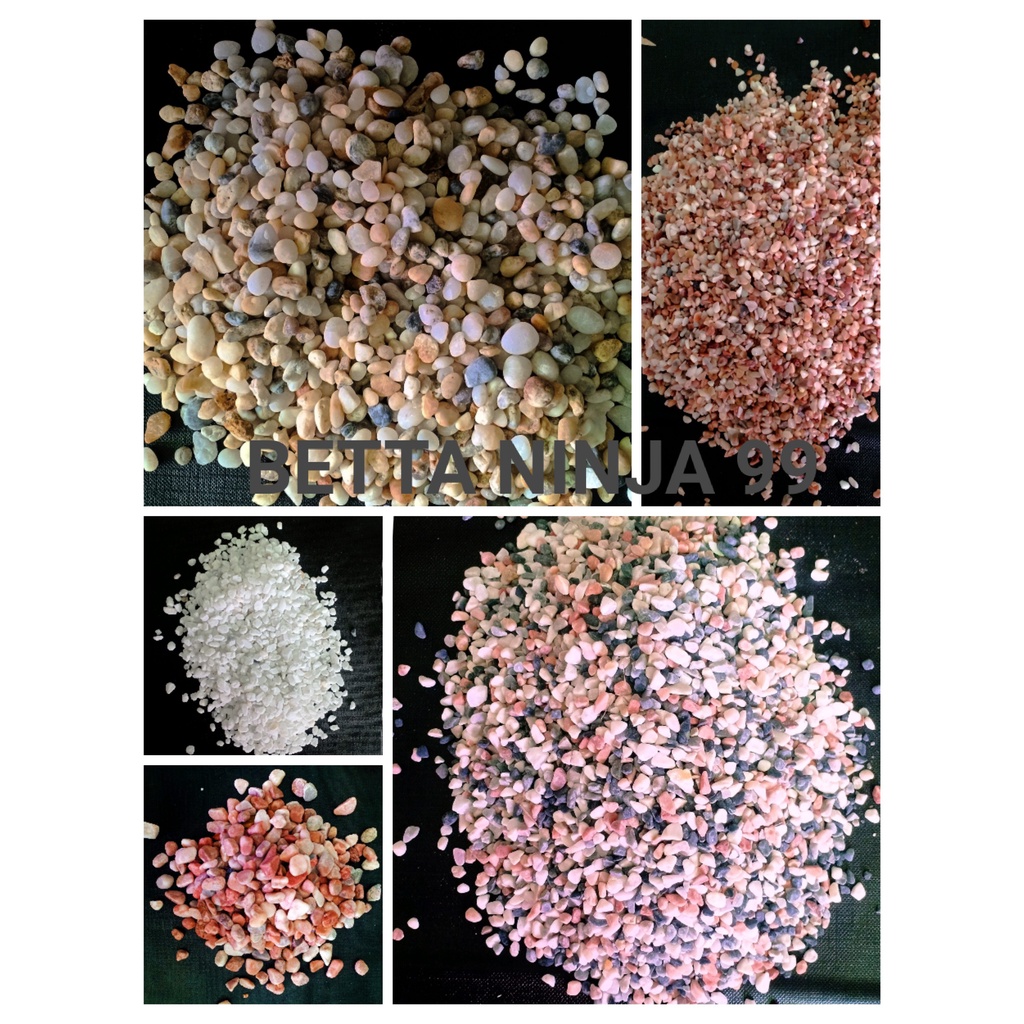 Sỏi Trải Nền Trang Trí Bể Cá 500g, Bể Thủy Sinh