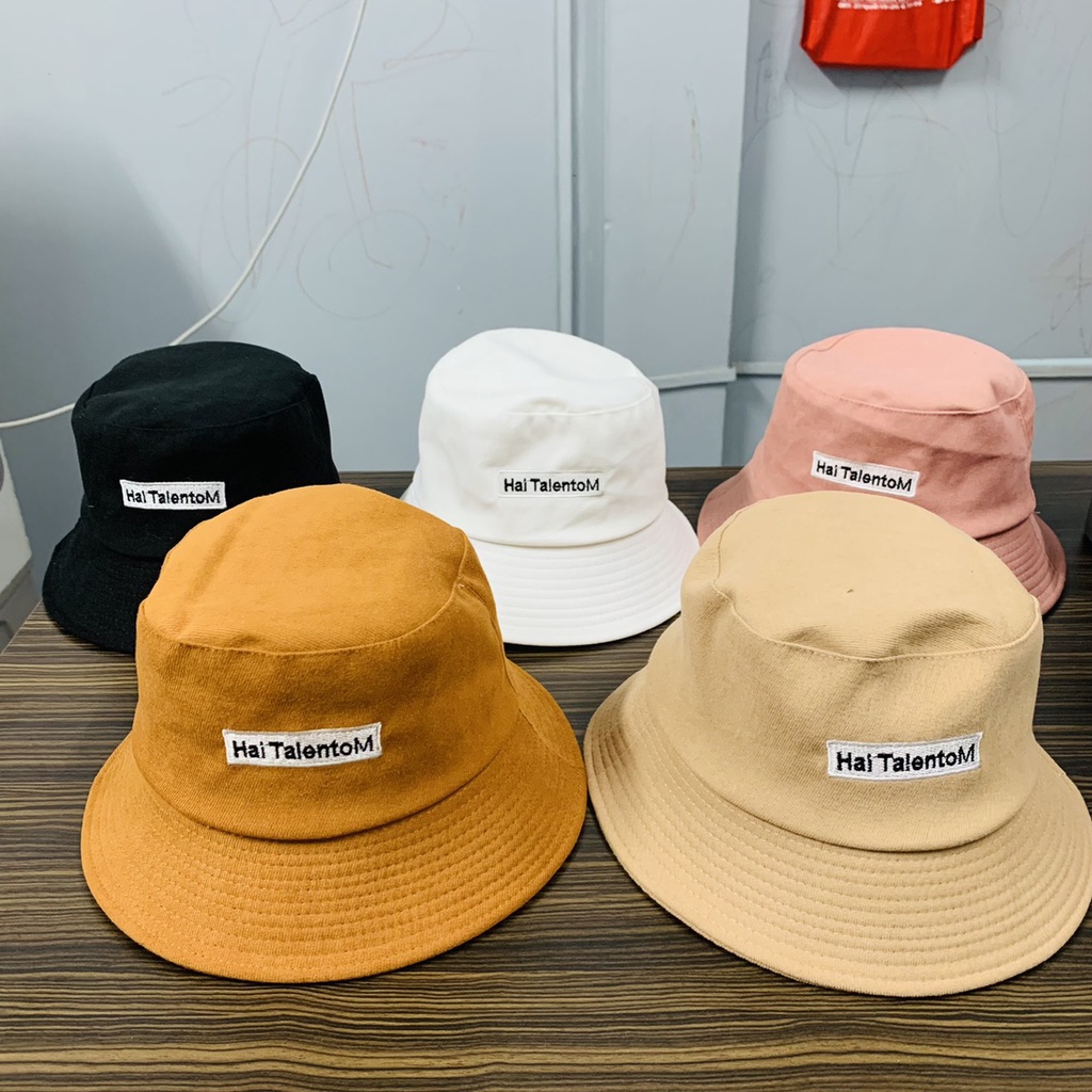Mũ Bucket Nhung Tolento Nón Tai Bèo Nam Nữ Thời Trang Jussy Nhiều Màu Phong Cách Ulzzang Unisex Chất Vải Nhung Mịn