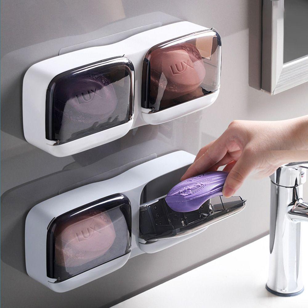 Giá Đỡ Xà Phòng Có Rãnh Thoát Nước Tiện Dụng