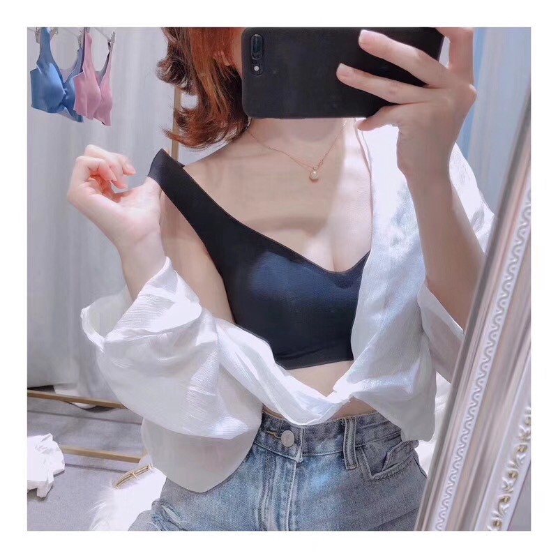 Sports no steel ring bra yoga seamless vest female comfort | BigBuy360 - bigbuy360.vn