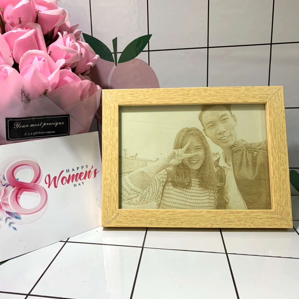 Tranh gỗ khắc thheo yêu cầu - quà tặng tinhh tế