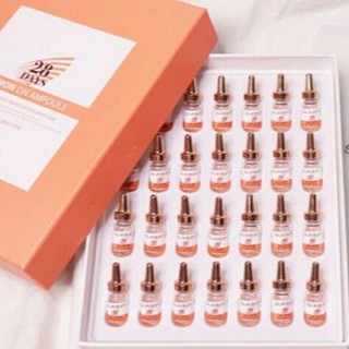Hộp Tinh chất trứng cá hồi Suiskin 28 days Salmon DN Ampoule Hàn Quốc