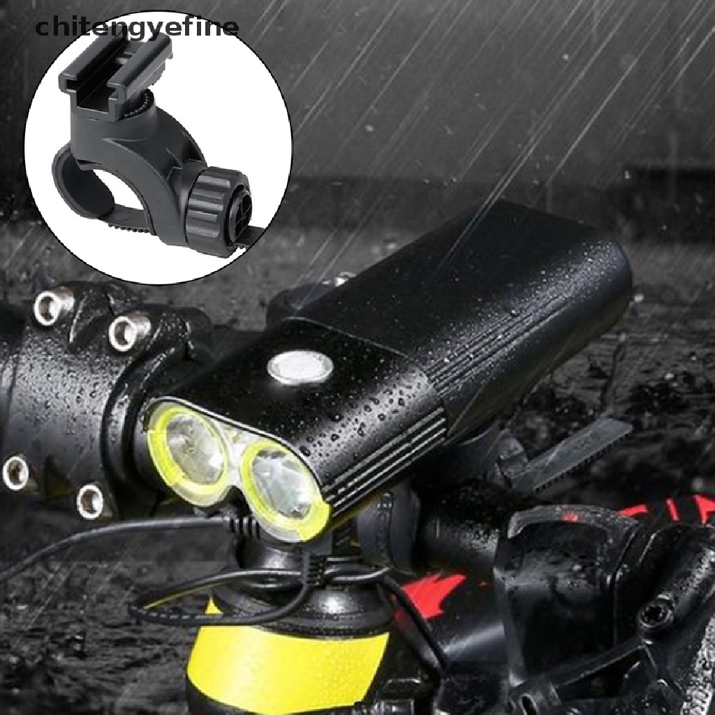 Giá đỡ đèn pin gắn phía trước xe đạp