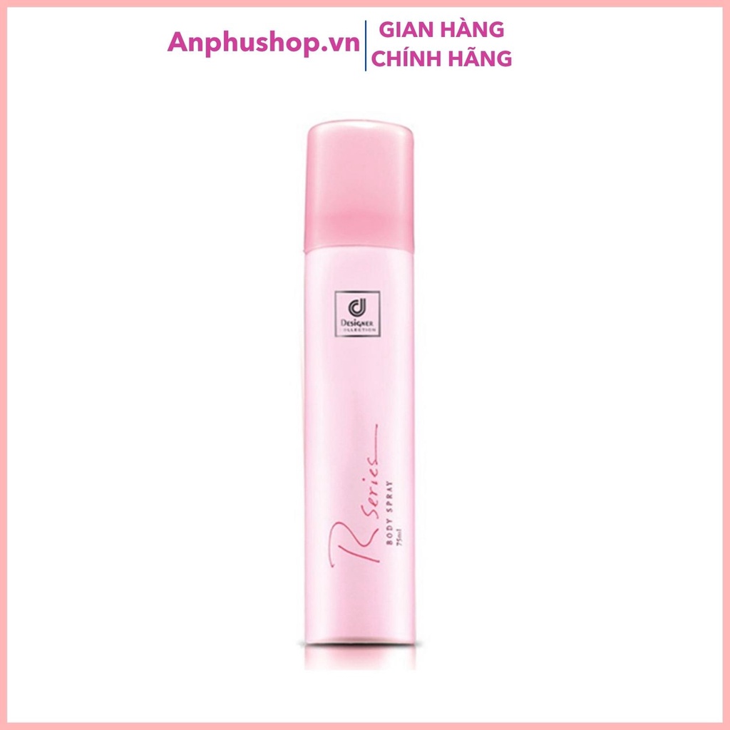 Xịt thơm body RSERIE hương hoa hồng Thái Lan - Hàng chính hãng