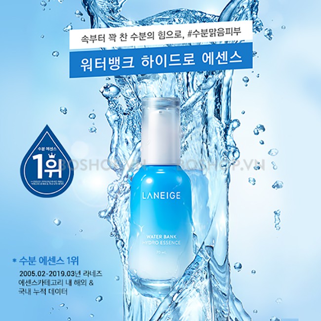 (Minisize 30ml) Tinh Chất Laneige Water Bank Hydro/ Moisture Essence 70ml | BigBuy360 - bigbuy360.vn