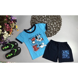Bộ thun màu bé trai & gái (size 1-7)