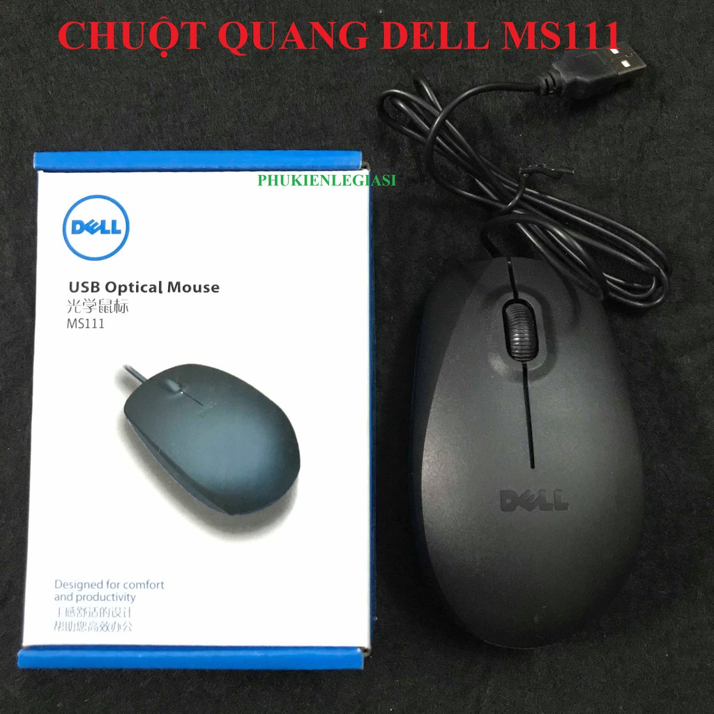 Chuột DELL MS111 Văn Phòng, Chơi Game