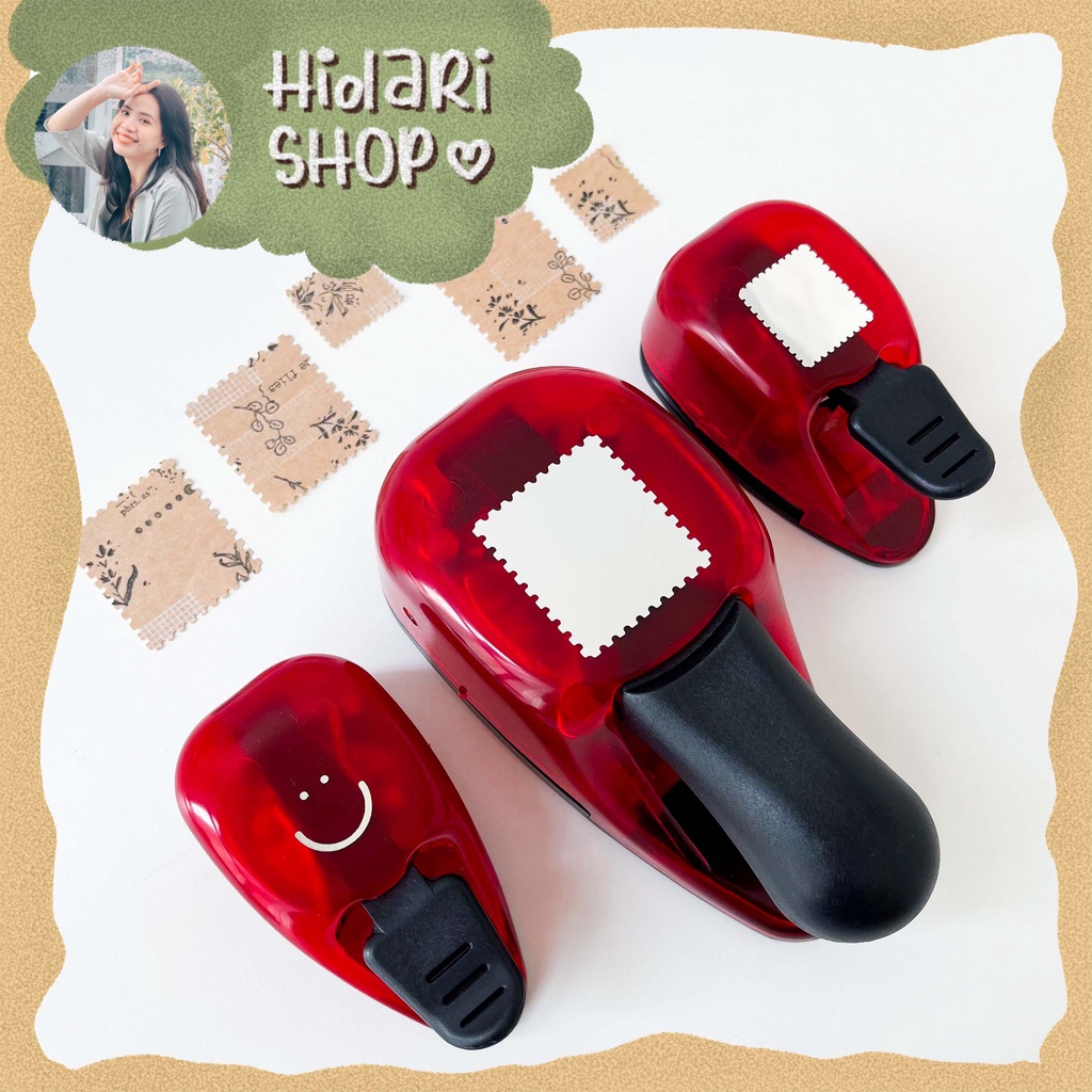 Bấm dập giấy tem thư / mặt cười Ali Creative