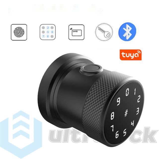 UL-P06 Khóa Vân Tay 5 chức năng Cao Cấp, APP điện thoại, Khóa thông phòng thay thế dễ dàng