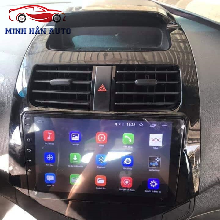 Bộ màn hình android  WIFI RAM 2G ROM 32G  cho xe CHEVROLET SPARK 2011-2015- màn hình dvd android ô tô spark
