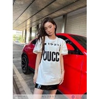 Áo Phông Tay Lỡ  Guccii 1921 Unisex Form Rộng ,Áo Phông Nam Nữ Màu Đen , trắng Co Giãn 4 Chiều
