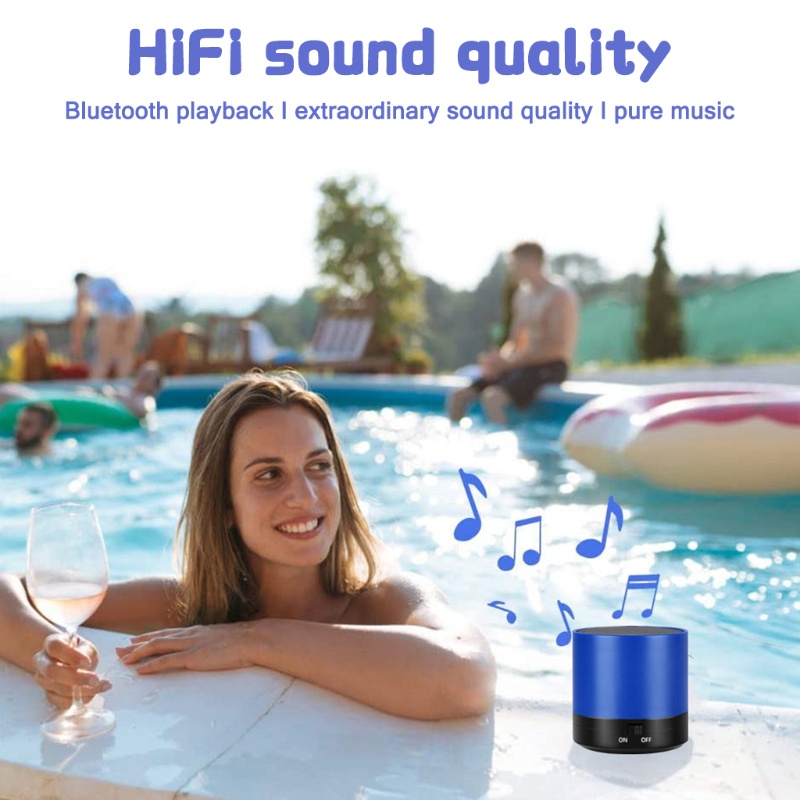 Loa Siêu Trầm Không Dây WU BT5 1 Có Giác Hút Chống Ồn Cho Điện Thoại / Laptop / Máy Tính