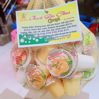Thạch trái cây sữa chua túi 1kg