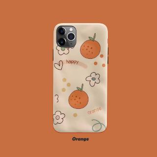 Ốp lưng silicone hình quả cam cho iphone11 pro xs / x xr iphone8 / 7 / 6s