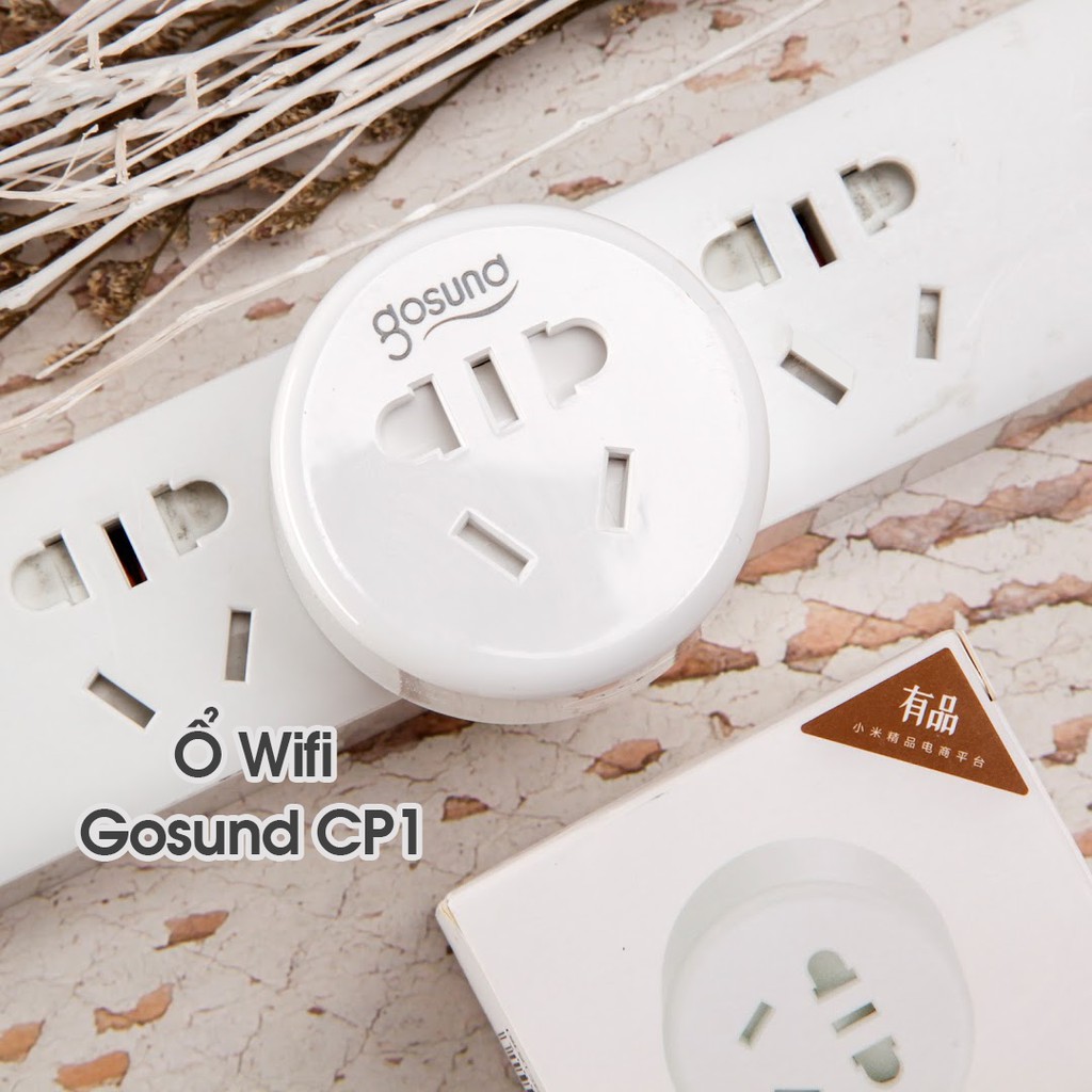 [Hỏa Tốc HCM] Ổ Cắm Thông Minh Wifi Gosund CP1 / Xiaomi Mijia Gen 2