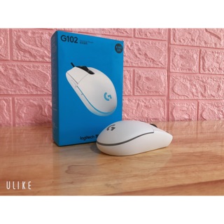 Chuột logitech 102 white