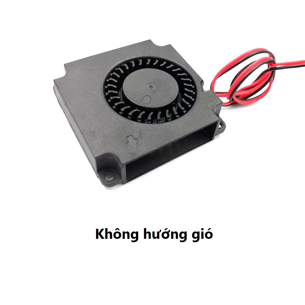 Quạt sò 4010 thổi dọc giúp làm khô bản in máy in 3D