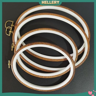 Bộ 4 Khung Thêu Thủ Công Hình Oval/Tròn DIY