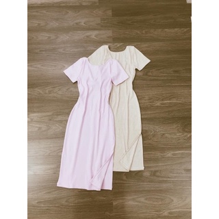 Đầm midi Hobbs xoắn lưng