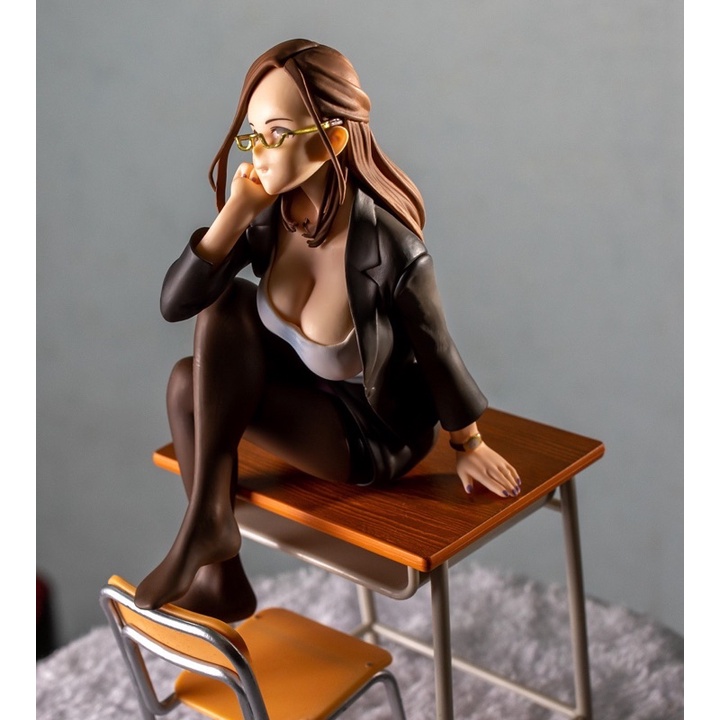 &lt;Kèm bàn ghế&gt; Mô hình figure nhân vật Lady Office