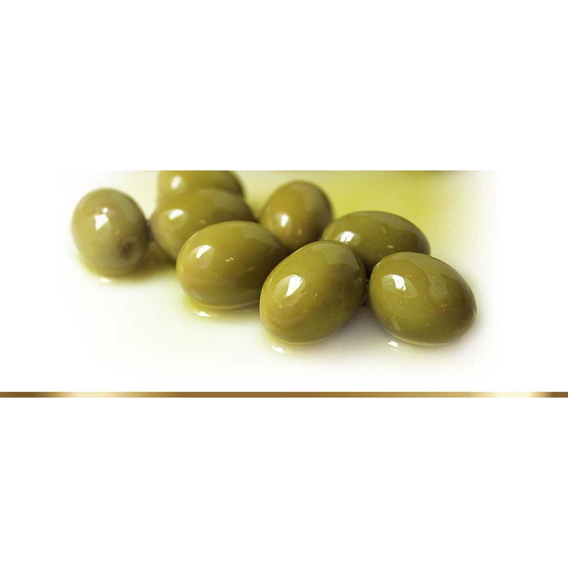 Oliu xanh nguyên trái có hạt 3kg La Pedriza