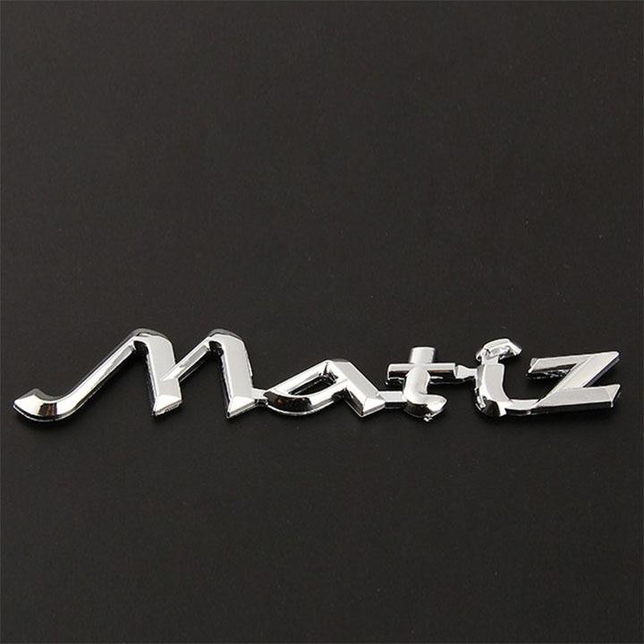 Matiz - Tem Logo Chữ Nổi Matiz