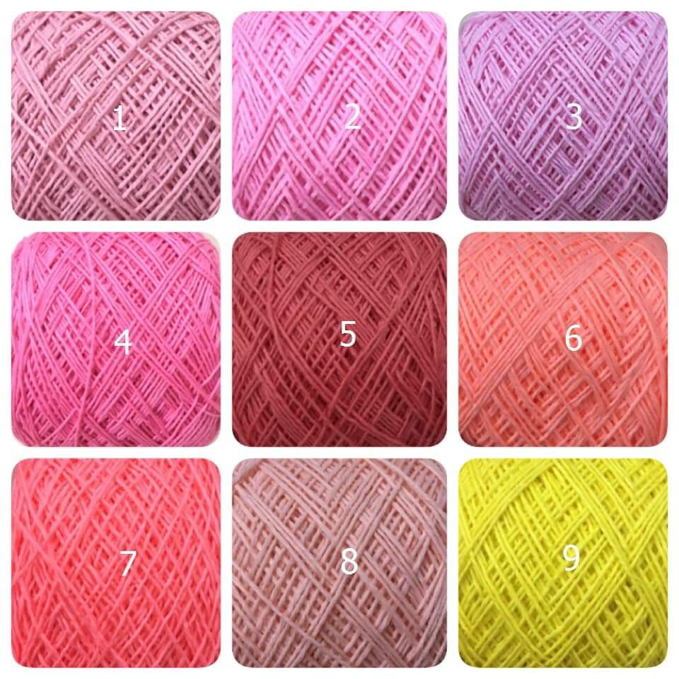 Sợi Cotton Việt Nam 1mm - Mã 1 đến 50