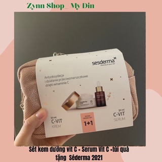 Sét kem vitamin c 50ml+ serum vit c 30ml sesderma
