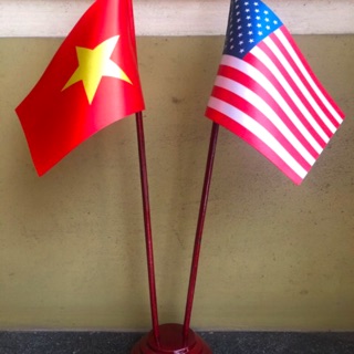 Cờ Để Bàn Việt Nam-Mỹ Đế Gỗ