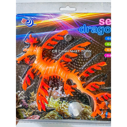 CÁ NGỰA DẠ QUANG TRANG TRÍ BỂ CÁ SEA DRAGON AQUAWORLD