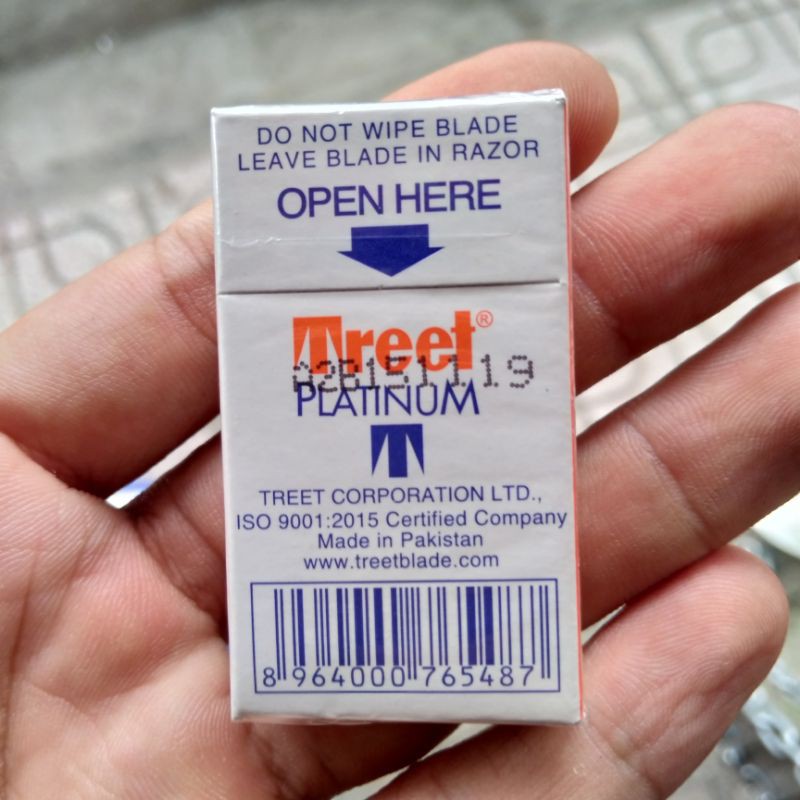 1 HỘP LƯỠI LAM SIÊU BÉN - KHÔNG RỈ SÉT - 10 lưỡi/hộp