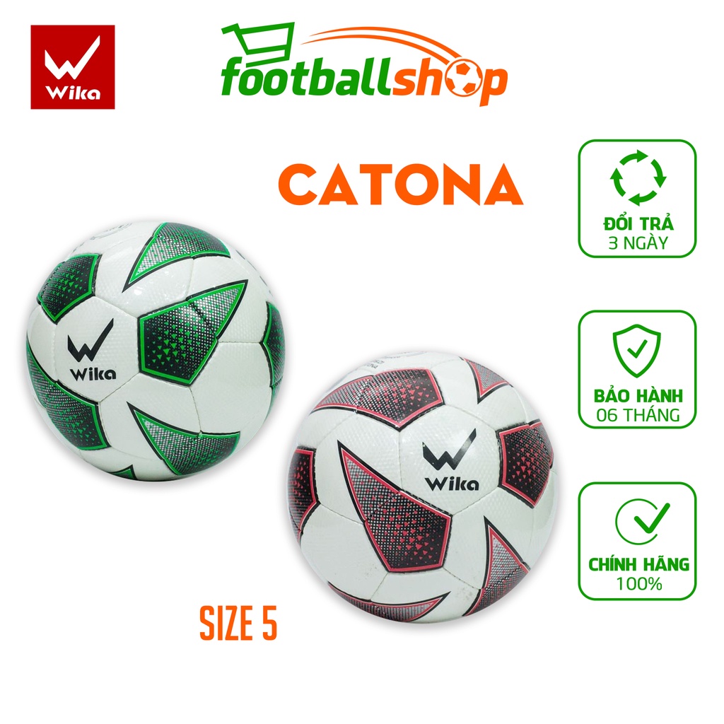 Quả bóng đá Wika Catona Size 5 , da mềm phù hợp mọi mặt sân