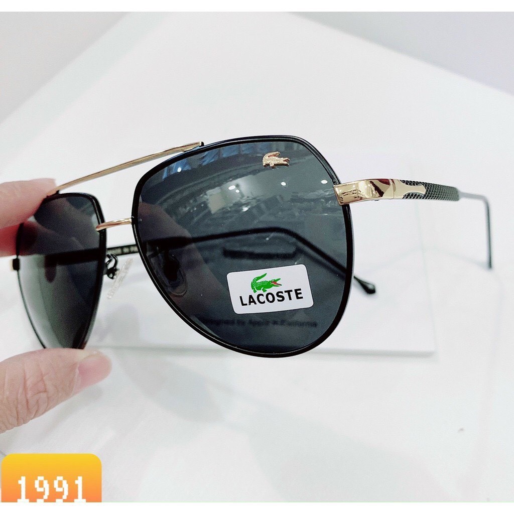 Mắt Kính Nam Lacoste2 Khói Bầu LC04 Full Box ( Tặng Kèm Bao Da Pu Cá Xấu Cực Chât ) | BigBuy360 - bigbuy360.vn