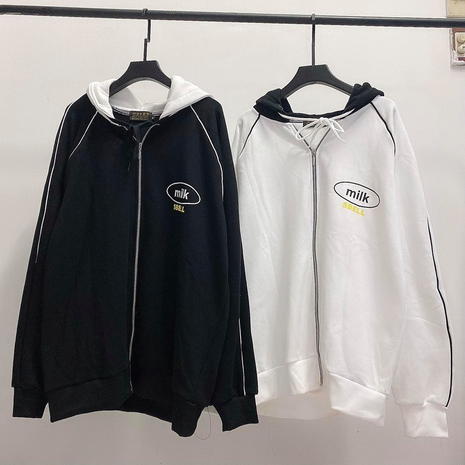 Áo Khoác Nỉ MILK kèm hình thật (unisex)