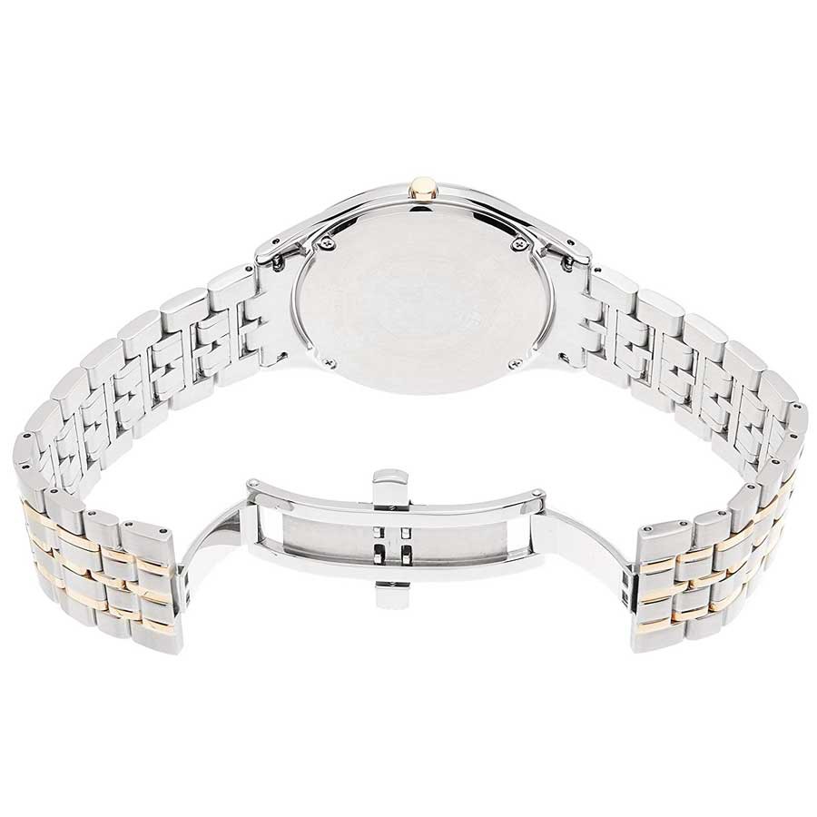 Đồng Hồ Nam Citizen Siêu Mỏng Dây Thép Không Gỉ AR0074-51A - Mặt Trắng (Sapphire)