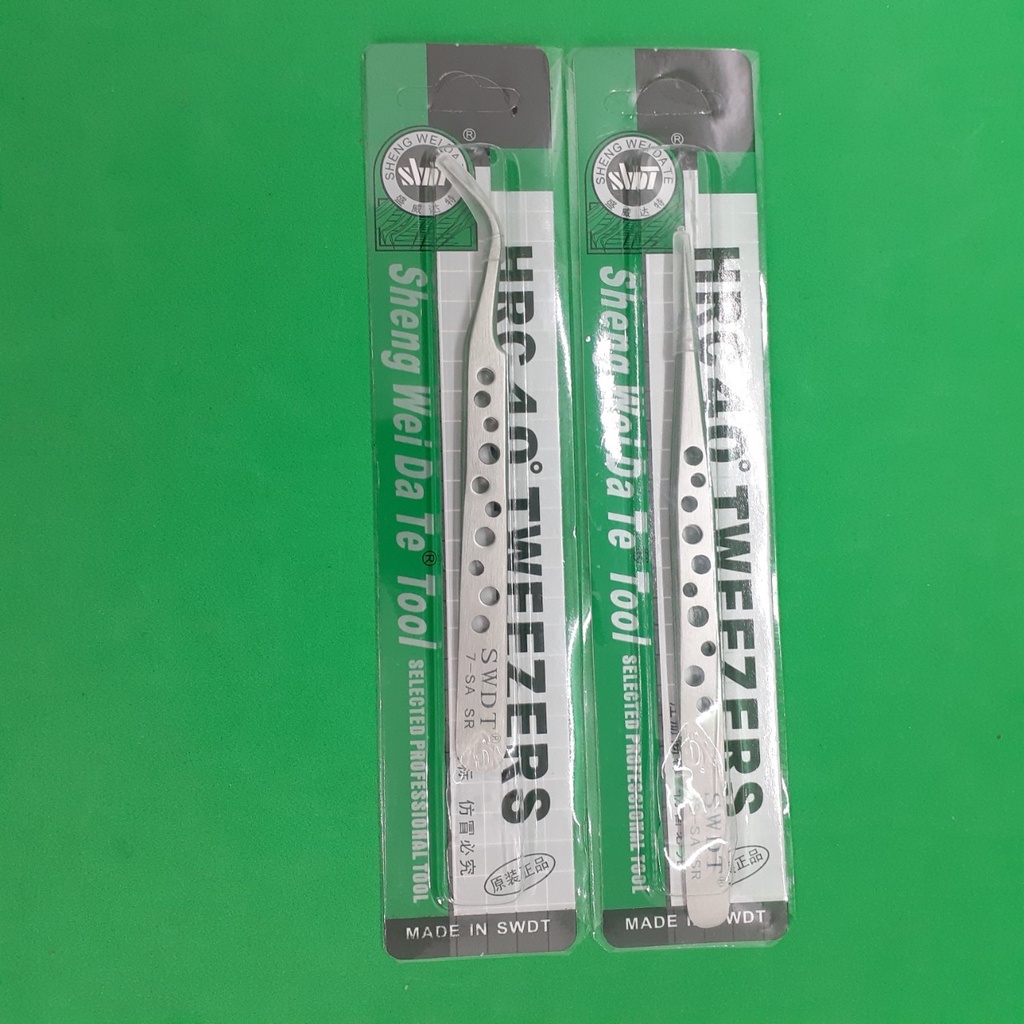 Nhíp gắp linh kiện điện tử SWDT bền bỉ, nhíp gắp mi, nhip ventus