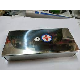 Hộp inox chữ nhật - Hộp đựng dụng cụ bằng Inox dùng trong SPA. Y Tế
