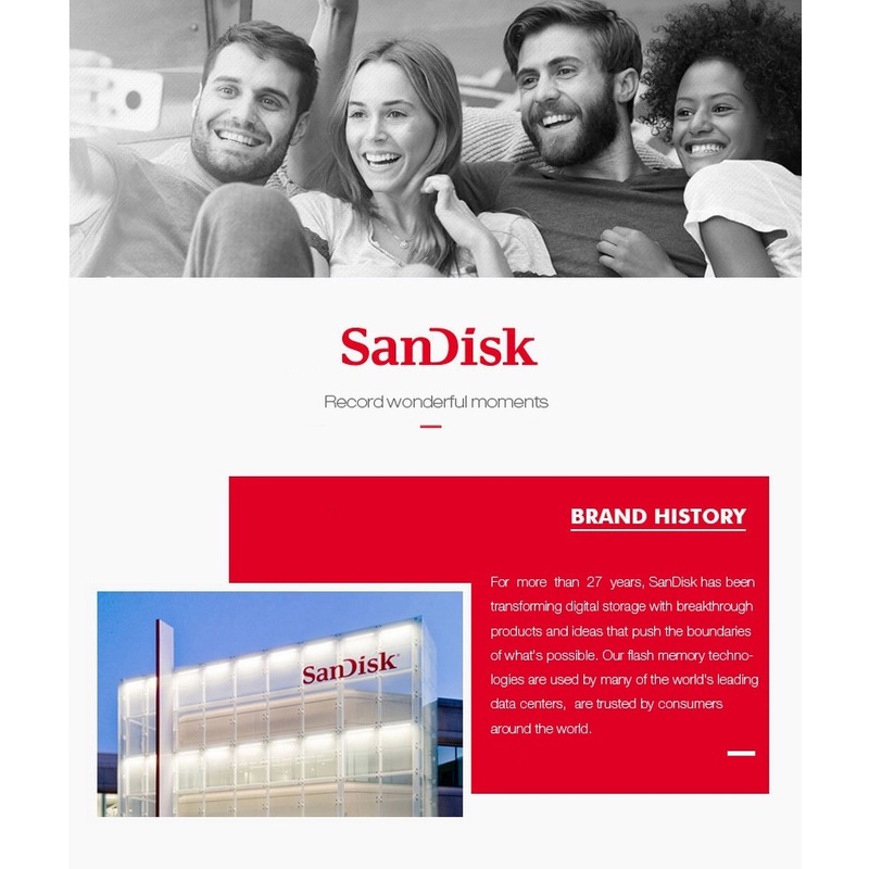 SANDISK Thẻ Nhớ micro sd 64GB 128GB 1TB 512G class 10 cartao de memoria U3 A2 V30 1 TB tf Chuyên Dụng Cho gopro
